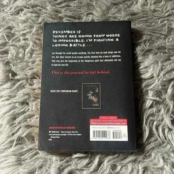 Jay’s Journal Anonymous Diaries Paperback Book Edited by Dr. Beatrice Sparks - Picture 2 of 4